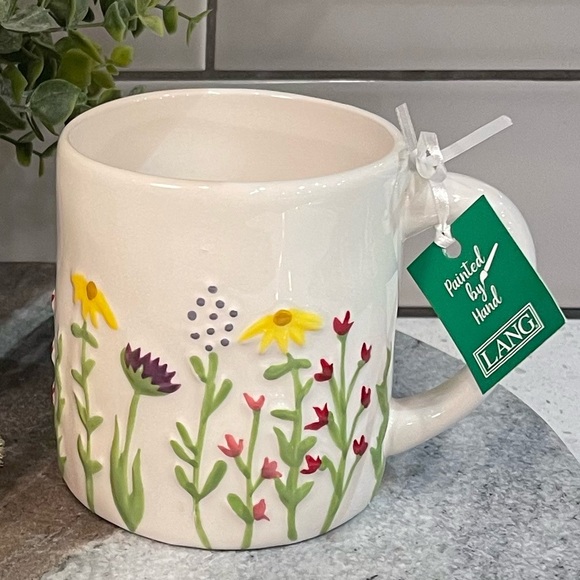 NWT - LANG Spring Flowers Mug - Picture 2 of 2